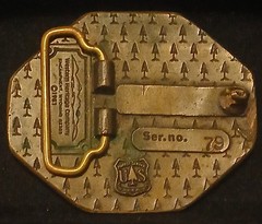 Ultra-Rare 1987 USFS Region 8 Belt Buckle – Serial #79 – Former Reg. Director