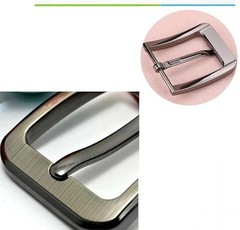 1.5 Inches (38-40 Mm) Belt Buckle Single Prong Square Replacement Buckle for Men