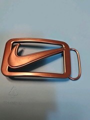 Nike belt buckle only Sliver Tone