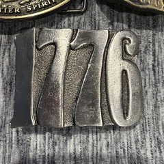 Belt Buckle Lot Of 3 NRA 1776 Jerry