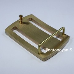 Solid Brass Belt Buckle Men&rsquo;s Pin Belt Buckles Fits For 1.5 inches Belt Gift