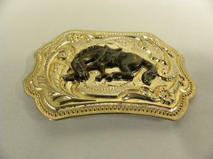 Vintage Bucking Bronco Horse Cowboy Western Belt Buckle (A6)