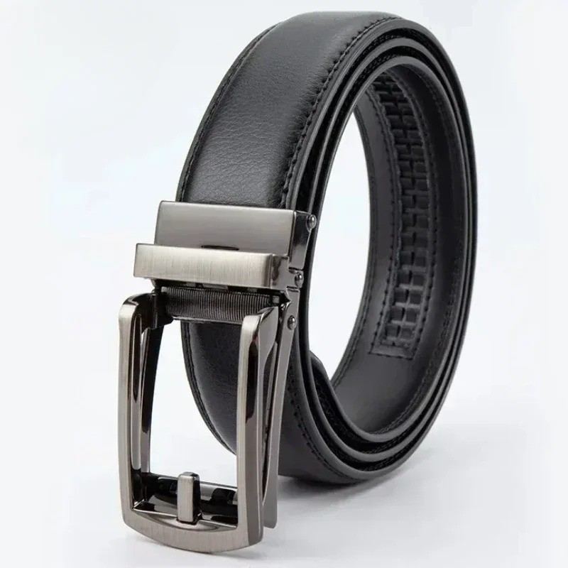 2025 Unisex Classic Business Belts for Jeans Leather Men&rsquo;s Women&rsquo;s 3.5cm Click B
