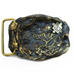 Belt buckle “Raven”, Crow belt buckle, Blackbird buckle; Bird on the buckle;