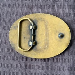 Assorted Vintage Collection Lot Of 4 Belt Buckles Brass,Pewter Very Nice