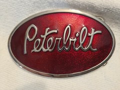 Peterbilt logo Classic metal Belt Buckle Beautiful gift Peterbilt motors