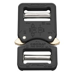 AustriAlpin 25mm Male + Female Adjustable Black Cobra Buckle XL – FY25KVV