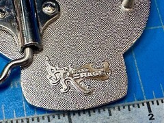 White Skull Mexican Katrina Dia De Muertos Day Of The Dead Cutout Belt Buckle