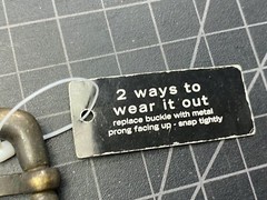 Simple Replacement 2000&rsquo;s Belt Buckle By Relic