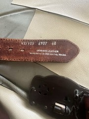 Western Belt Buckle Colt Single Action 45. Cylinder rotates! Unique.