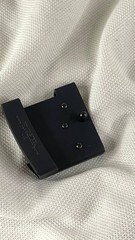 Louis Vuitton LV Belt Buckle Matte Black Initiales Replacement Buckle