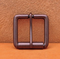 High Quaility Antique Copper Square Prong Pin Roller Belt Buckle for 40mm Belts