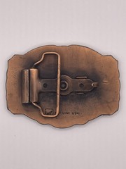 AMBULANCE BELT BUCKLE / TRI-STATE COACH SALES, INC. Mc HENRY, ILLINOIS