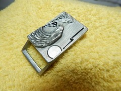 Vintage 1998 Siskiyou Buckle Co. »Oregon » SB3 #980173 Embossed Eagle Buckle