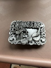 vintage USA made BRANSON belt buckle COUNTRY MUSIC folk WESTERN missouri