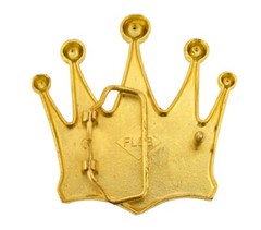 Crown Belt Buckle New Men Women Bling Iced Gold Metal Rhinestone Cowgirl Cowboy