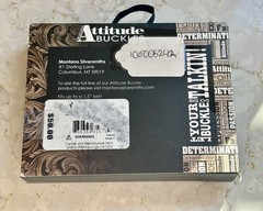 Montana Silversmiths Yellowstone Y Longhorn Skull Belt Buckle Attitude Buckles