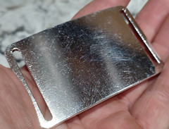 GRIP6 BELT BUCKLE – CHROME – 1.5 INCH WIDE
