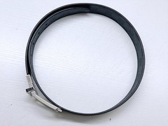 Louis Vuitton Pre-Owned Damier Graphite Slender Belt 85