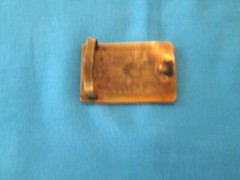 1962-1963 Most Improved Average Belt Buckle ABC League Award Gold Bronze Color