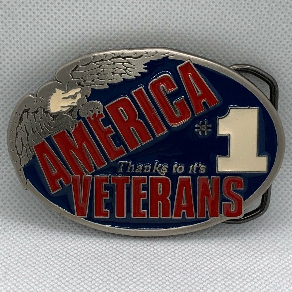 America #1 Thanks to it&rsquo;s Veterans Belt Buckle