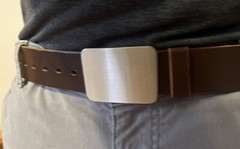 Buckle ONLY. Quality item for 1.5&Prime; belt. Perfect for DIY engraving etching!