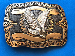 Vintage American Eagle Belt Buckle