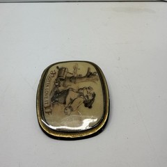 Vintage Cartoon Belt Buckle Funny Golfer & Squirrel « Gotta Love It » Fits 1.5”