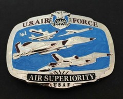 U.S. Air Force Military Fighter Planes Profession Belt Buckle