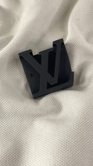 Louis Vuitton LV Belt Buckle Matte Black Initiales Replacement Buckle