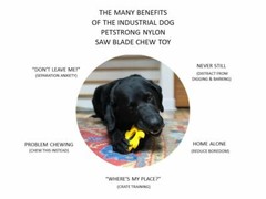 Industrial Dog Circular Saw Blade Nylon Toy Durable Chew Toy – Dogs & Puppy