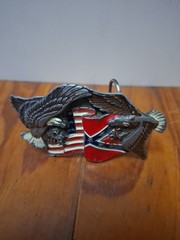 American eagle Belt Buckel 1990 Manufactured Exclusively For Tanside England