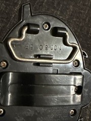Plastic Guitar Hero Belt Buckle With Skull & Flames