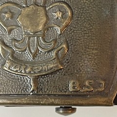 Boy Scouts of Japan BSJ Belt Buckle Circa 1970 1.75 x 1.5 inches