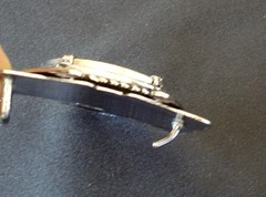 Suicide Table 2001 One Dollar Gaming Token Horseshoe Belt Buckle