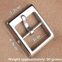 Men&rsquo;s stainless steel thickened cast belt buckle, detachable buckle belt buckle