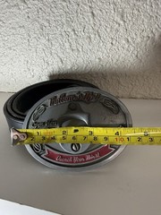 VTG Bottoms Up! Quench Your Thirst Open Here Belt Buckle Bottle Opener 48” Belt