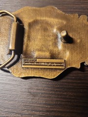 Dresser Haulpak Mining Dump Truck Belt Buckle Mine Equipment 3.5&Prime; x 2.5&Prime;