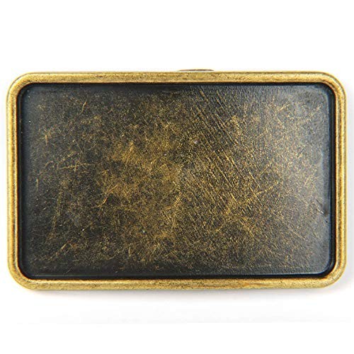 Rectangular Metal Belt Buckle, Vintage Style, Celtic Knot, Men&rsquo;s, Zin…