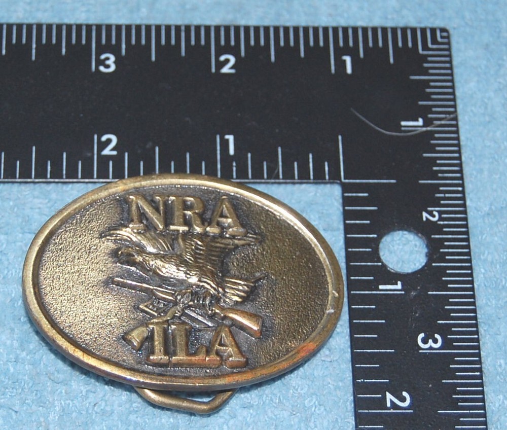 NRA ILA Belt Buckle, Complete