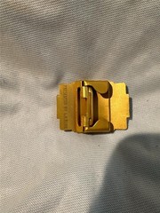 Vintage Championship Belt Buckle Presented by L.R. Burr Rare?