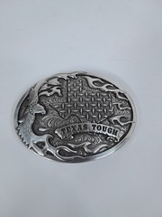 NOCONA Western Oval Belt Buckle TEXAS Tough
