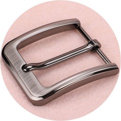 1.5 Inch 38-40 mm Belt Buckle Single Prong Square Replacement Buckle for Unisex