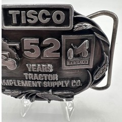 Siskiyou Tisco Belt Buckle Co. Series 1 1987 Limited Edition Pewter SE755