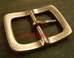 Solid Copper Belt Buckle Vintage Classical Tongue Pin Hippie for 38mm belt Z238
