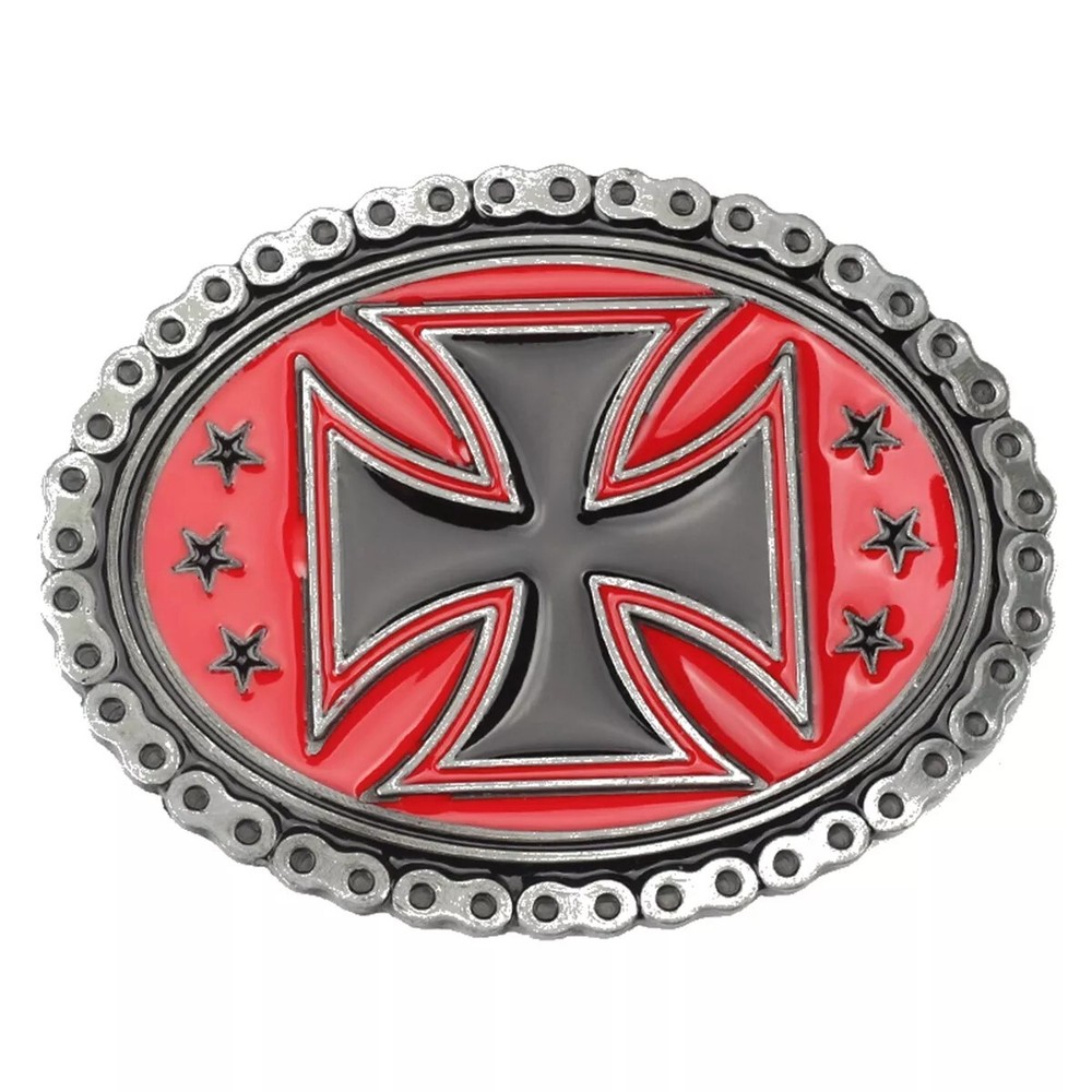 Cross Men&rsquo;s Belt Buckle Western Cowboy Native American (CR-03-R)