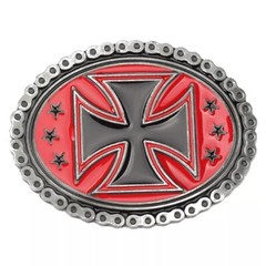 Cross Men&rsquo;s Belt Buckle Western Cowboy Native American (CR-03-R)