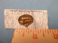 ROADWAY TRANSPORT 13 YEARS SAFE DRIVER SAFETY AWARD PIN