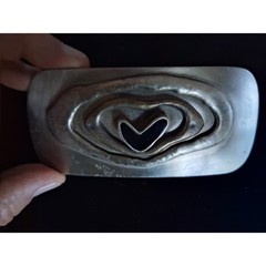 Sliver Tone Belt Buckle