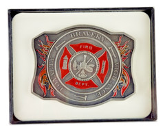 Fire Shield Pewter Belt Buckle Speccast New Licensed